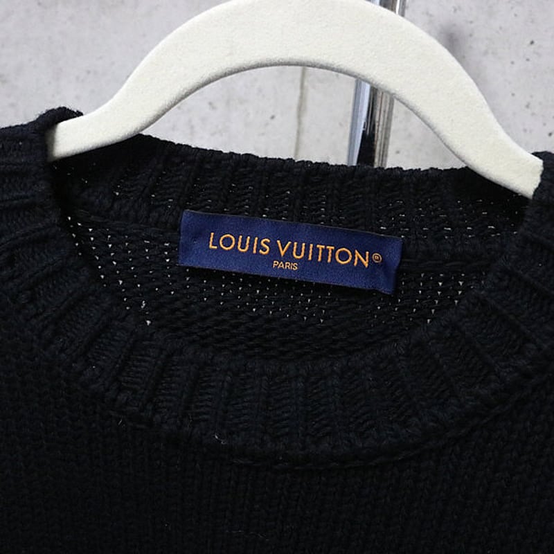 Louis Vuitton® LV Tools Embroidered Crewneck Black. Size XL in 2023