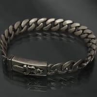 Chrome Hearts Baby Dagger 24Link Classic Chain Silver Blacelet  #16776