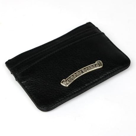 Chrome Hearts Double Side Leather Card Case #103438