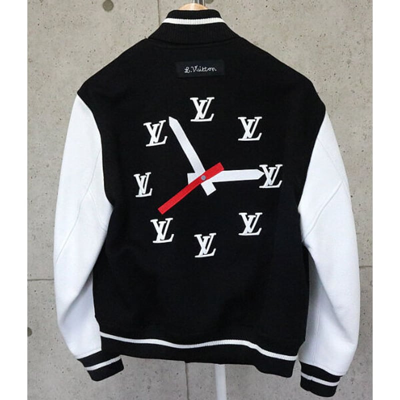 Shop Louis Vuitton MONOGRAM 2022 SS Puppet baseball jacket (1A8P0L