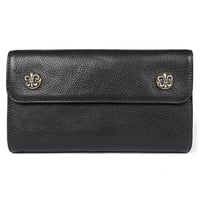 Chrome Hearts Brand-New BS Fleur Button Wave Wallet #30201