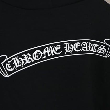 Chrome Hearts Old English Scroll Label Pullover Hoodie #103461