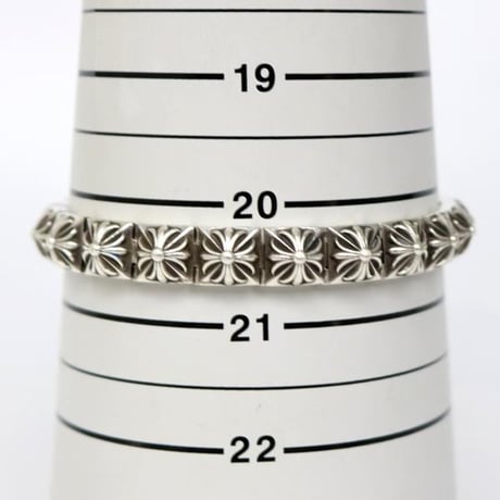 Chrome Hearts Plus Pyramid Bracelet 20 Links #103538