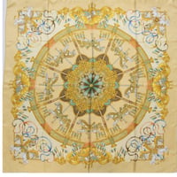 HERMES Carre 90 Silk 100% Scarf Stole ”Luna Park” #74075