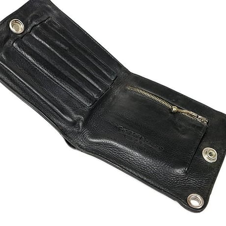 Chrome Hearts 1-Snap Wallet Bifold Wallet Cross Button #103186
