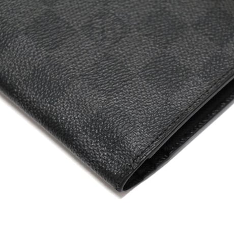 Louis Vuitton Brazza Wallet Damier Graphite N62665 #75234