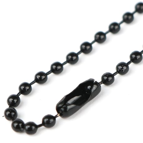 Chrome Hearts Silicone Rubber BS Fleur Necklace Black #31138