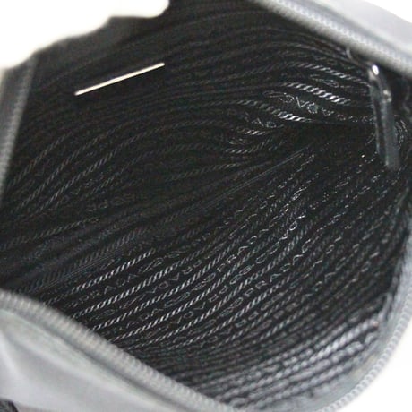 PRADA Shoulder Bag Nylon Black ＃74609
