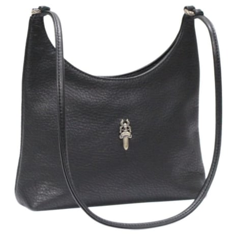 Chrome Hearts  VIV Dagger Leather Shoulder Bag  #30355
