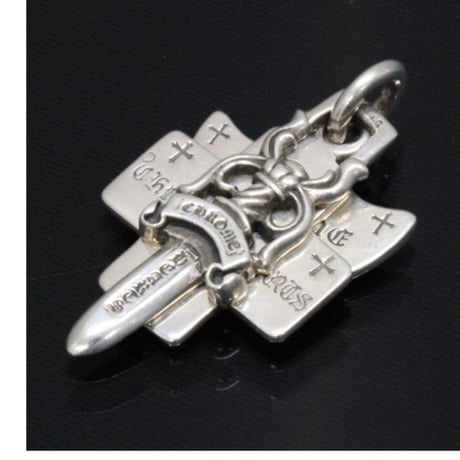 Chrome Hearts Three Trinkets Charm #30924