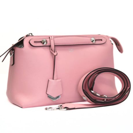 FENDI By The Way Medium Handbag Leather Pink #72725