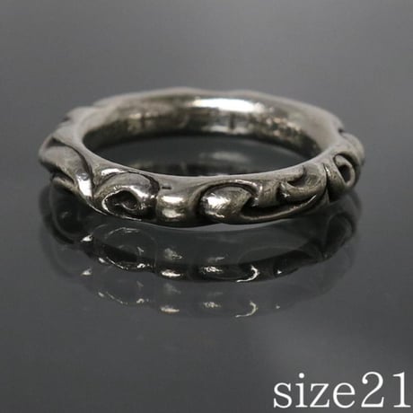 Chrome Hearts Scroll Band Ring #102952