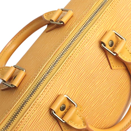 Louis Vuitton Speedy 25 Handbag Epi Leather Yellow M43019 #74750