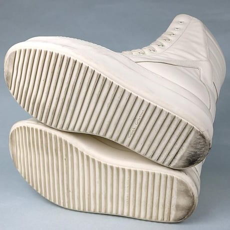 Rick Owens Mega Geobasket Sneakers Milk ＃103425