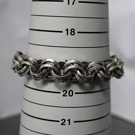 Chrome Hearts 2 Double B-Ring Bracelet #103203