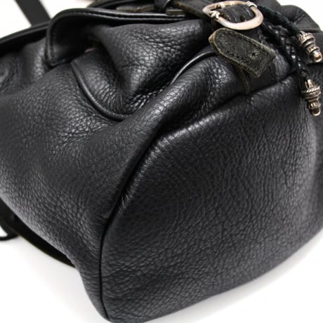 Chrome Hearts Mini Backpack Black Leather #30792