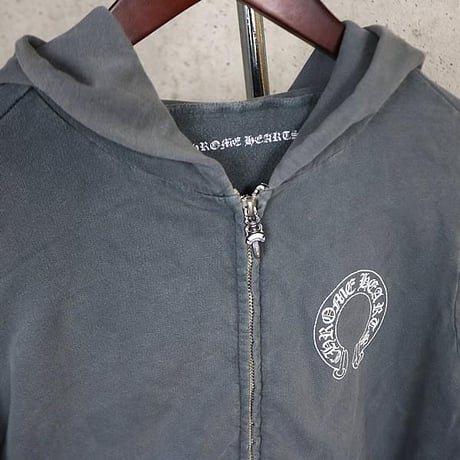 Chrome Hearts Vintage Horseshoe Dagger Zip-Up Hoodie #31311