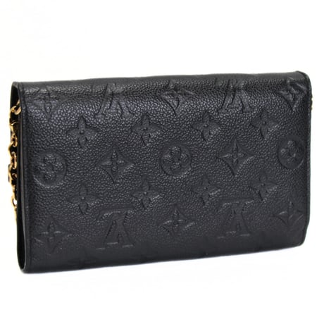 Louis Vuitton Vavin Wallet on Chain Monogram Empreinte Black M67839 #74385