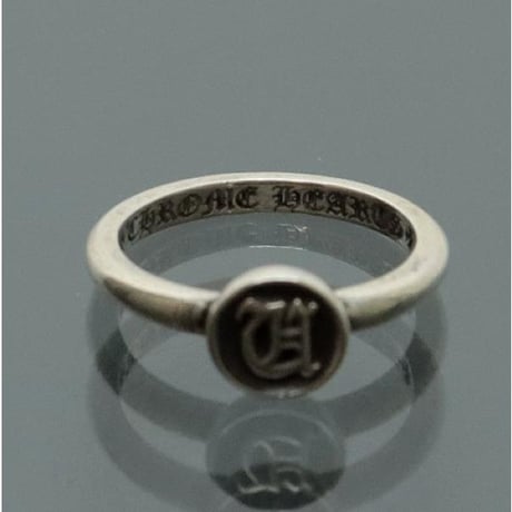 Chrome Hearts BBLGM Alphabet Letter "U" Silver Ring #98227