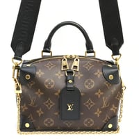 Louis Vuitton Petite Malle Souple Handbag Monogram Canvas M45571 #19082