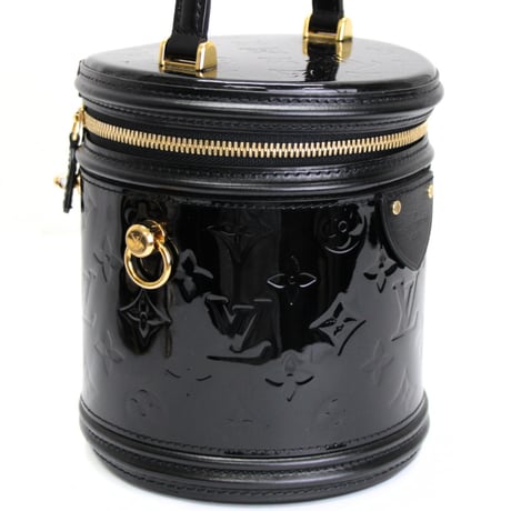 Louis Vuitton Cannes PM Vanity Bag Monogram Vernis Black M53997 #74312