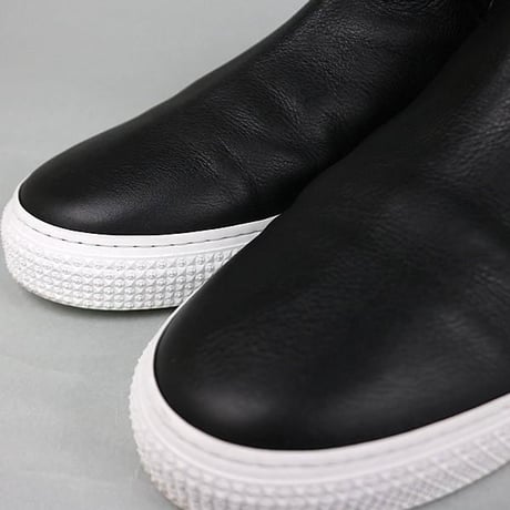 Chrome Hearts Mid-Top Leather Slip-Ons #31338