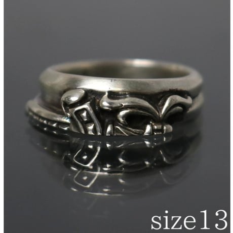 Chrome Hearts Half Classic Dagger Ring  #102805