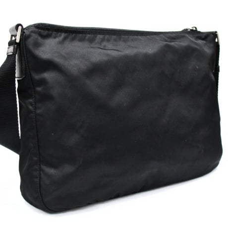 PRADA Shoulder Bag Nylon Black ＃74973