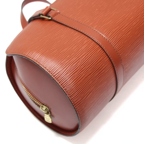 Louis Vuitton Soufflot Handbag Epi Leather Kenya Brown M52223 #74995