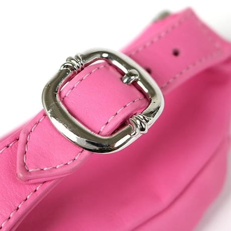 Chrome Hearts WRISTHER BACK PACK Leather Pouch Pink  #99957