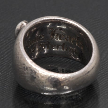 Chrome Hearts Heart In Band Ring #31093
