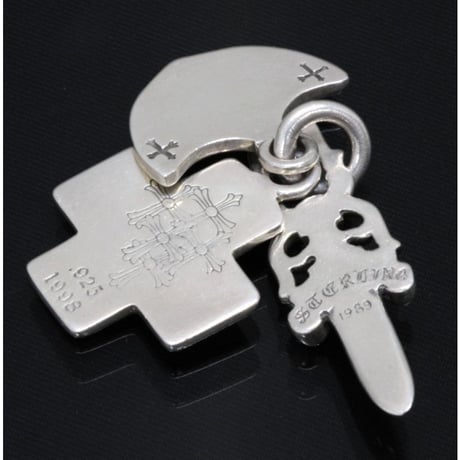 Chrome Hearts Three Trinkets Charm #30924