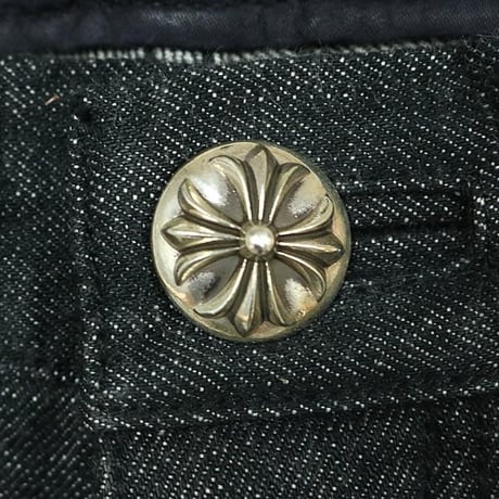 Chrome Hearts 5-Pocket Current Model Star Patch Denim Pants #103368