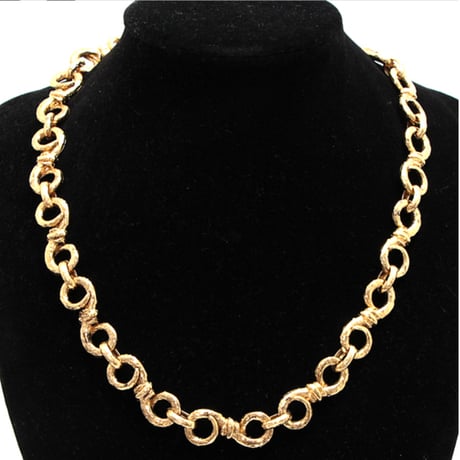 ヴィンテージ Yves Saint Laurent パンジーネックレス レア 1829