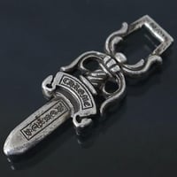 Chrome Hearts #10 Dagger Pendant Necklace Top #30916