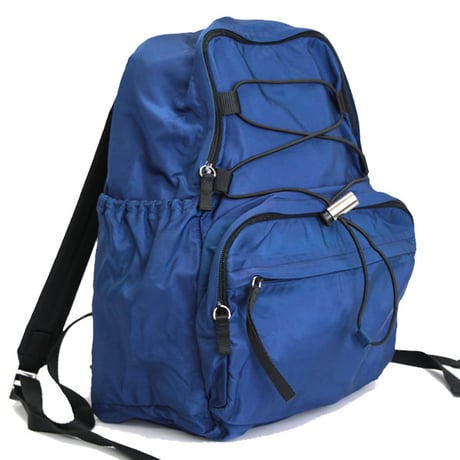 PRADA Backpack Nylon Blue #72196