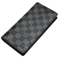 Louis Vuitton Brazza Wallet Damier Graphite N62665 #74857