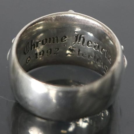Chrome Hearts Floral Cross Ring #30970