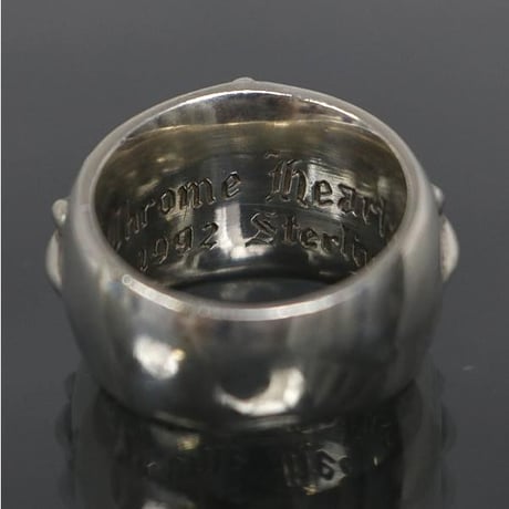 Chrome Hearts Floral Cross Ring #103073