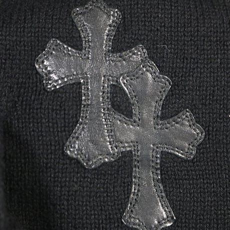 Chrome Hearts Cashmere Cross Patch Pullover Hoodie #31147