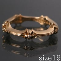 Chrome Hearts 22K Plus and Bone Diamond Ring #103413
