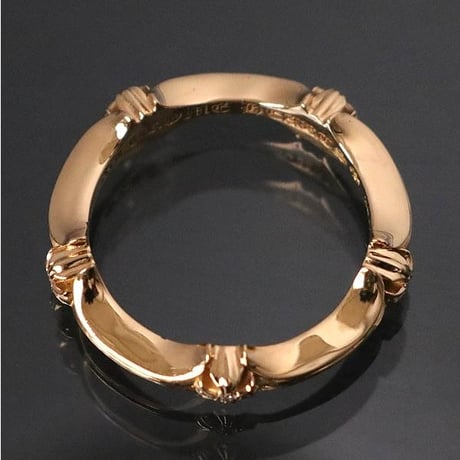 Chrome Hearts 22K Plus and Bone Diamond Ring #103413