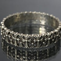 Chrome Hearts Cemetery Cross Bangle #30166