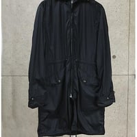 Chrome Hearts Puddles Leather Cross Patch Nylon Hooded Coat #31411