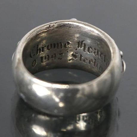 Chrome Hearts Floral Cross Ring #30967
