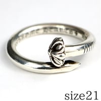 Chrome Hearts Cross Ball Nail Ring # 31344