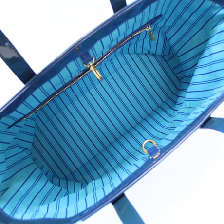 Louis Vuitton x Murakami Cosmic Blossom PM Tote Bag PVC Blue M93161 #73380