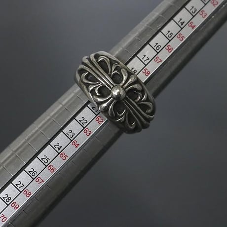 Chrome Hearts Floral Cross Ring #30967