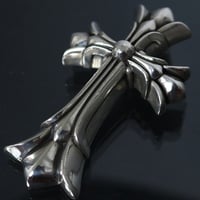 Chrome Hearts Large Double CH Cross Pendant #31046