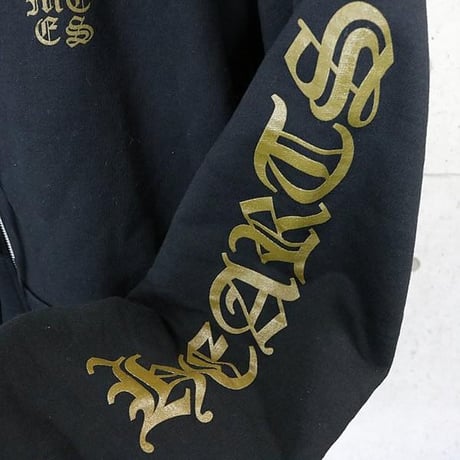 Chrome Hearts Old English logo Zip Up Hoodie ＃103094